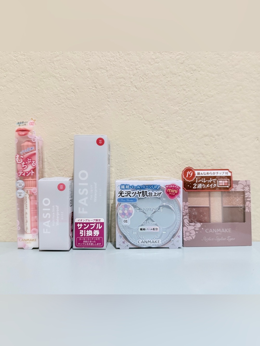 Canmake & Kose Fasio Makeup Bundle